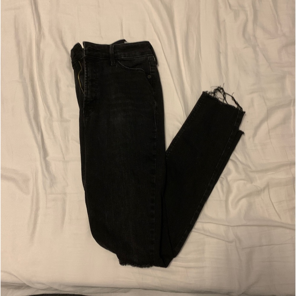 Old Navy Super High Rise Black Jeggings